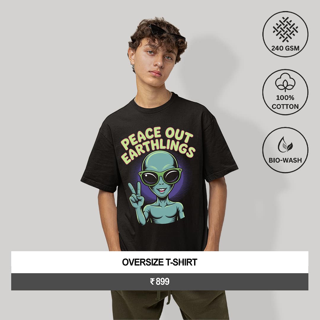 "PEACE OUT EARTHLINGS"