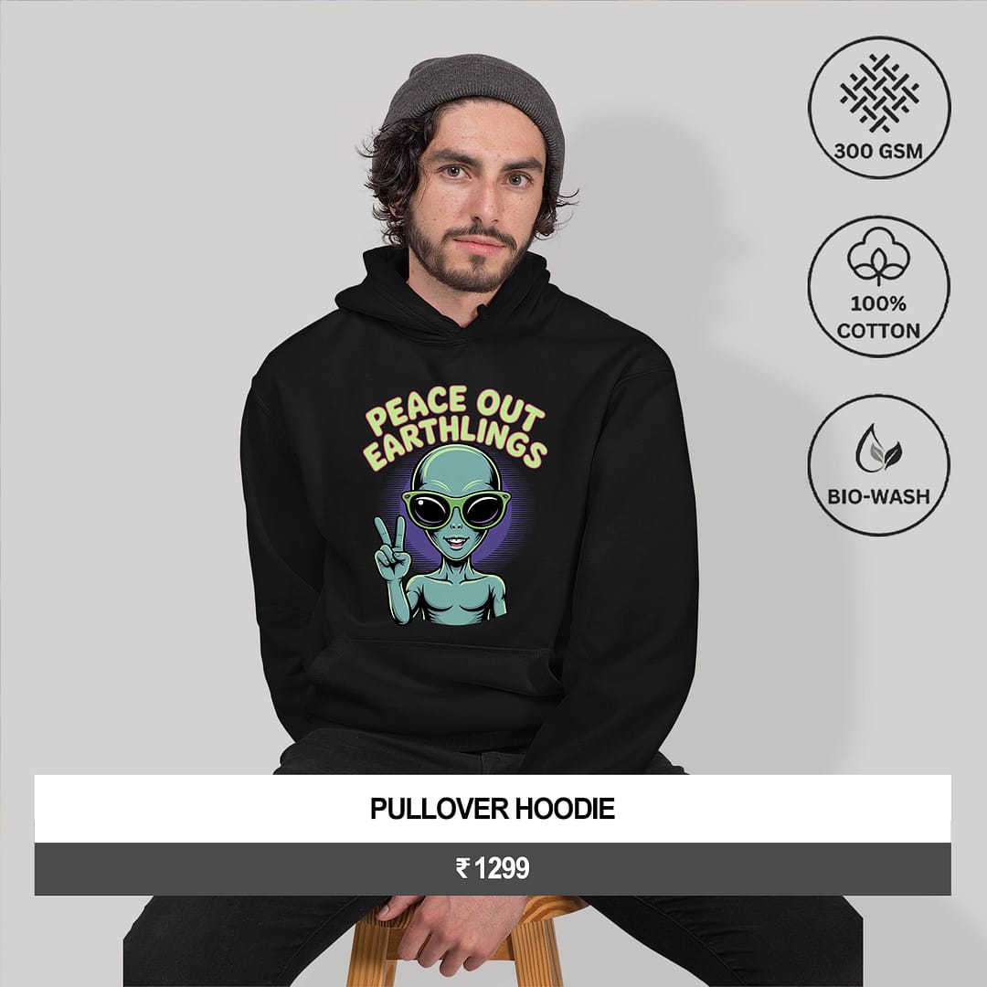 "PEACE OUT EARTHLINGS"