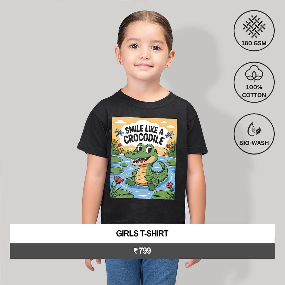 "SMILE LIKE A CROCODILE"