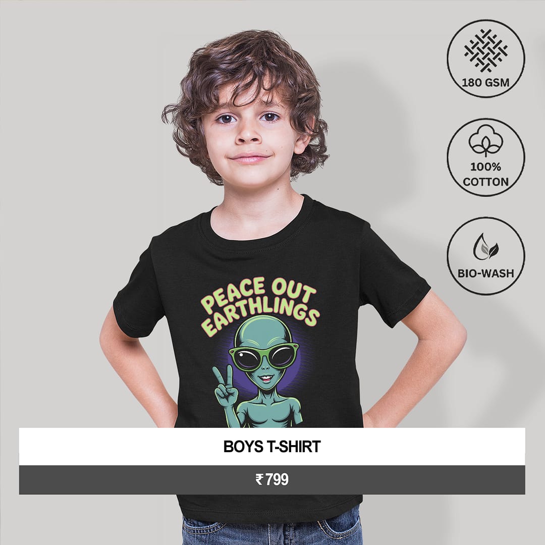 "PEACE OUT EARTHLINGS"