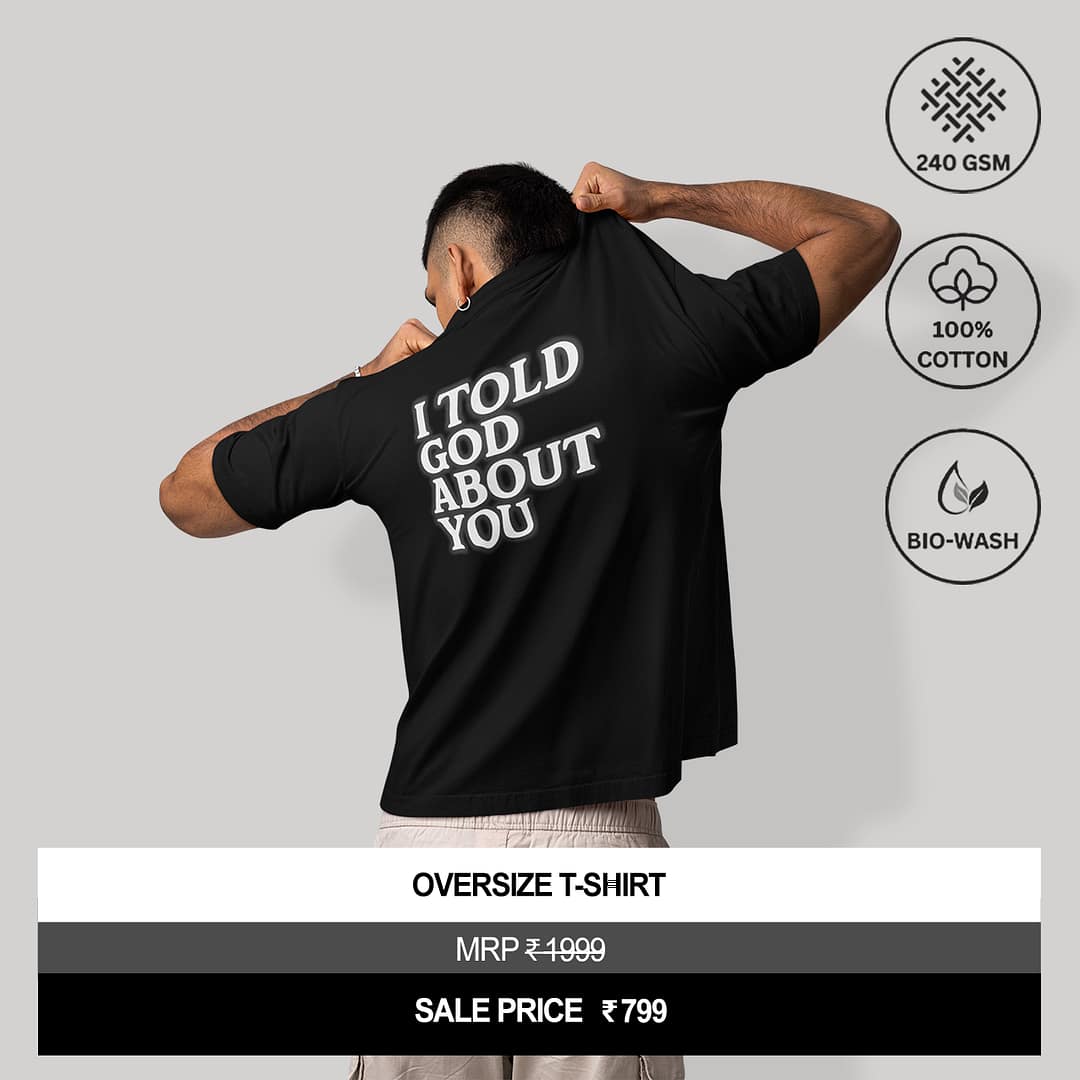 "I TOLD GOD ABOUT YOU"